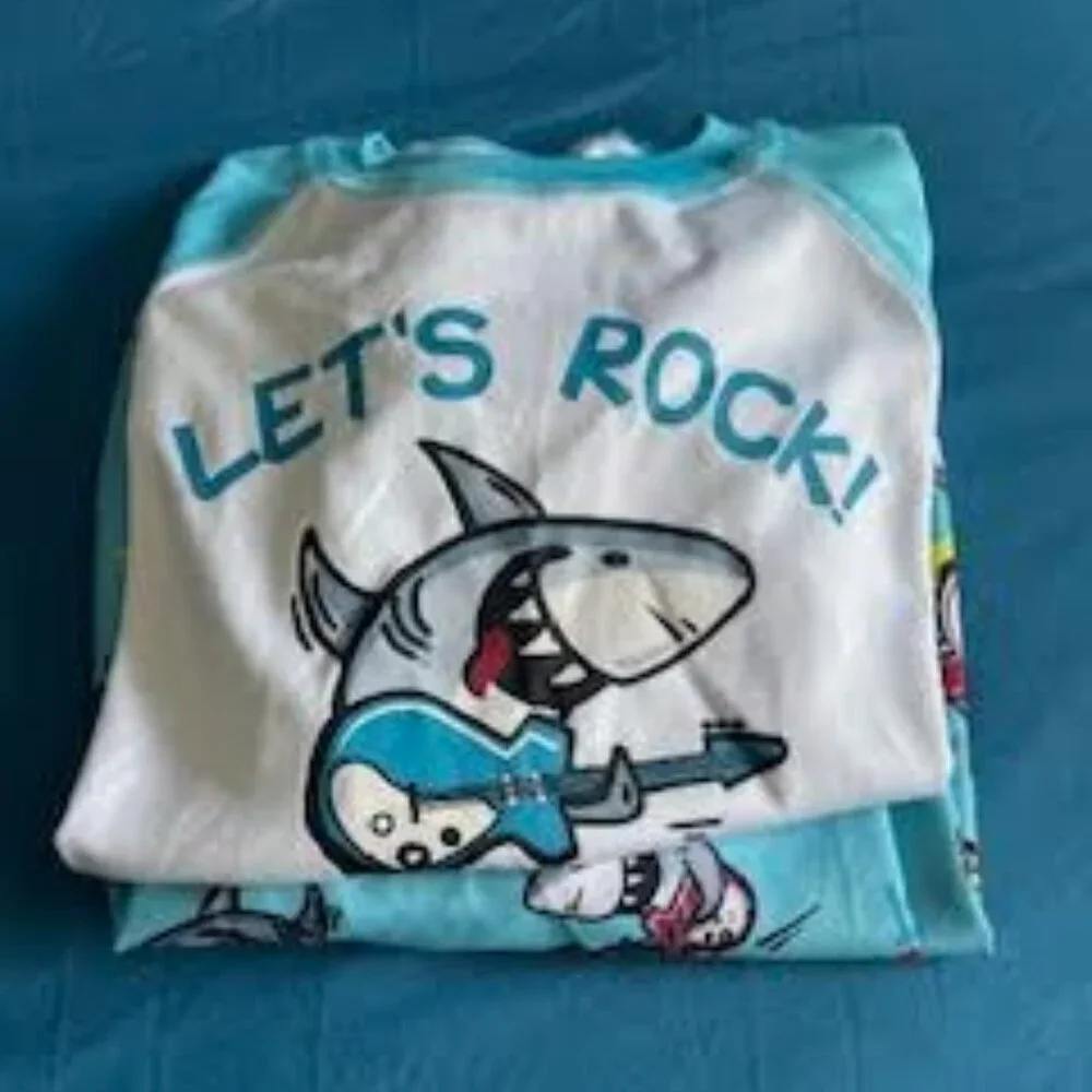 Laguna Boys Swim Set – T-Shirt & Shorts (Size 7)